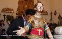 la vestizione del santo a giorgino