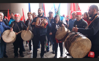lavoratori forestas in migliaia a cagliari per la stabilizzazione