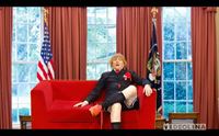 donald trump in collegamento