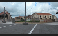 sassari in piazza del mercato rifiuti e siringhe qui non ci passiamo