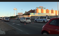 cagliari scontro auto moto motociclista in gravi condizioni