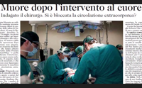 brotzu uomo morto dopo intervento al cuore sequestrato il macchinario
