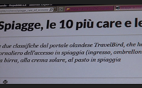 rivista olandese boccia le spiagge sarde per il caro prezzi