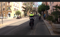 cagliari sulle piste ciclabili raffica di multe guerra agli invasori