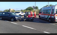 olbia incidente in scooter per george clooney il divo sta bene