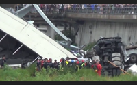 crollo del ponte a genova il soccorritore sardo stiamo ancora scavando