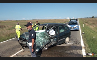 sanluri tragico scontro fra auto un morto e un ferito