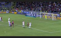 cagliari sampdoria 0 0 pali traverse e cragno para il rigore al 90