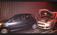 maxi incidente in galleria a nuoro sei veicoli coinvolti e due feriti