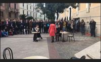 oristano balli scarpette rosse e fiori no alla violenza sulle donne