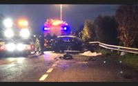 incidente all alba sulla statale 130 per iglesias morti due giovani