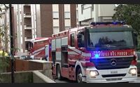 sassari appartamento in fiamme 78enne in rianimazione 2 vigili intossicati