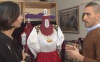 matteo pischedda nella sua sartoria di bono