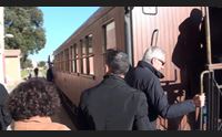 l annuncio in carrozza fondi certi per il rilancio del trenino verde