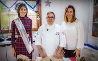 pierpaolo argiolu con bianca fusco e la mamma flora