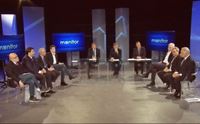 i candidati nello studio di videolina