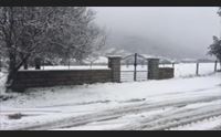 maltempo in gallura neve a tempio pioggia e vento a olbia