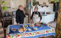 gianluca medas con maria assunta annis