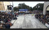 tempio per le vie del centro il gran finale de lu carrasciali tempiesu