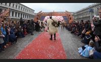 venezia in piazza san marco le danze di boes merdules e filonzana