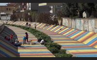 san sperate un fiume di colori attraversa il paese
