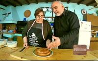 la signora ida con gianluca medas e sa panada