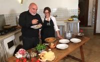 gianluca e la sig ra maria grazia di gergei
