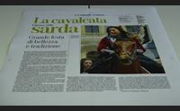 sassari la calvcata con l unione sarda inserto in omaggio