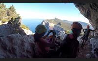 allarme a capo caccia la via ferrata cabirol devastata dai vandali