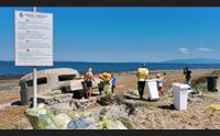 arborea la pulizia delle spiagge i vecchi fortini ridotti a pattumiere