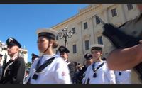 sassari in piazza d italia spettacolo tricolore per la repubblica