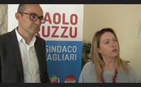 cagliari giorgia meloni per paolo truzzu per cambiare la citt