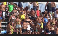 cagliari grande folla al poetto per i tricolore di beach volley