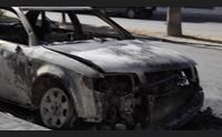 cardeu incendiata l auto del sindaco