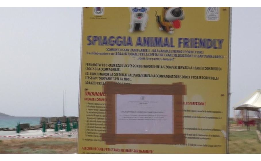 Santanna Arresi Sequestrata La Spiaggia Dei Cani