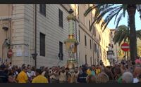 sassari la festa della faradda per il sindaco campus applausi e fischi
