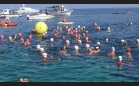 nuoto traversata in 100 da carloforte a portoscuso
