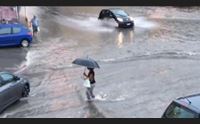 maltempo allerta sino a domani pioggia e fulmini record a cagliari