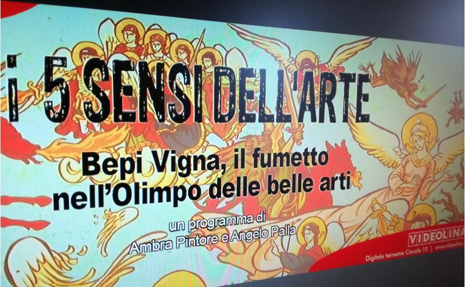 sullo sfondo il fumetto i custodi del golfo