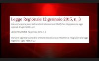 informazione la regione verso la nuova legge 3 riforma vicina