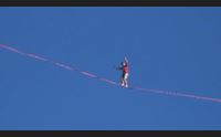 iglesias di scena lo sport estremo lo spettacolare slacklining