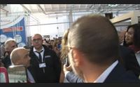 la madrina valeria marini viva la sardegna e viva le aziende sarde