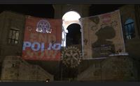 cagliari il rotary illumina il bastione per sconfiggere la polio