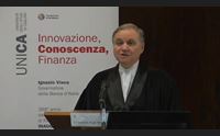 il governatore visco all universit di cagliari vera sfida la conoscenza