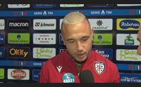cagliari fiorentina 5 2 nainggolan e rog siamo un super gruppo