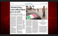 orroli in ansia per il militare ferito in iraq il paese vicino ai familiari