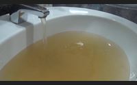 domusnovas da mesi acqua torbida dai rubinetti la protesta