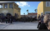 golfo aranci inaugurata la piazza intitolata a francesco cossiga
