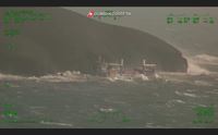 sant antioco cargo incagliato allarme ambientale e mare interdetto
