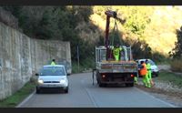 lod riapre la strada l ex sindaco isolati per un lavoro di 20 giorni